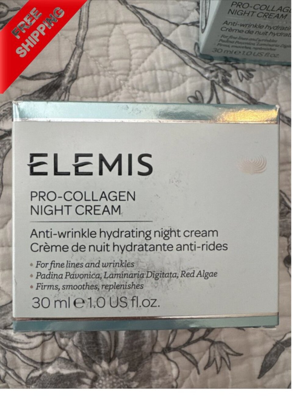 Share ELEMIS Pro-Collagen Cream Anti-Wrinkle Night Cream 30ml 1 fl oz New In B